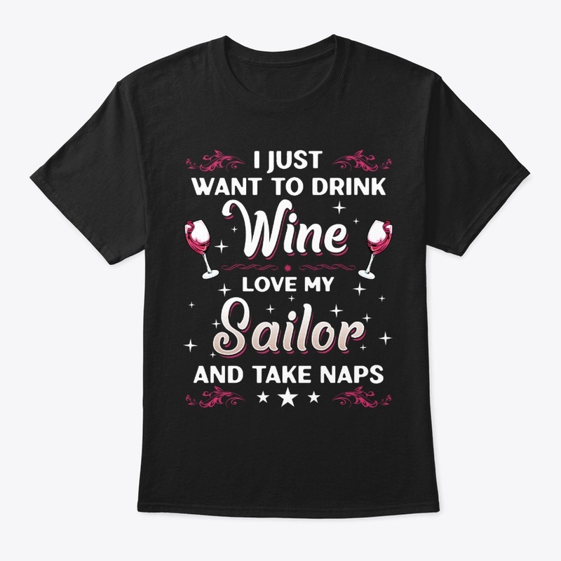 Funny Sailor's Wife And Wine Lover Gift