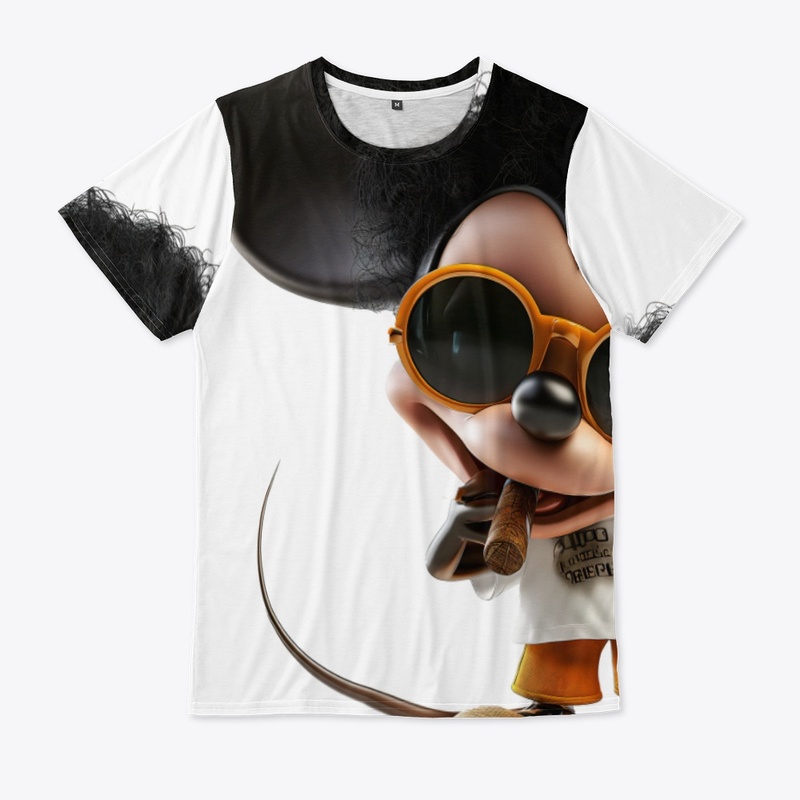 mouse smokes a cigar