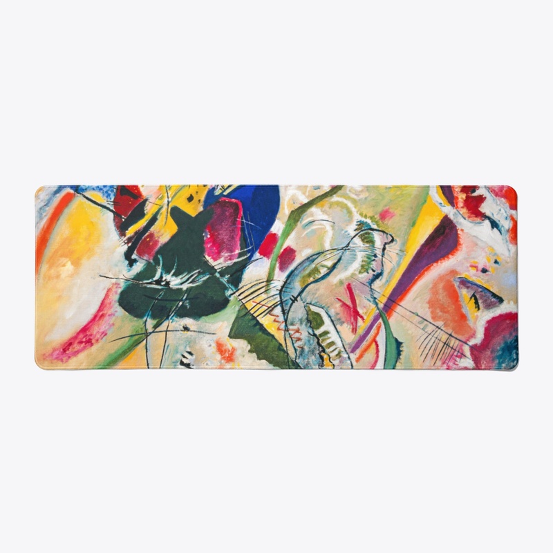 Improvisation 35 (1914) Desk Mat