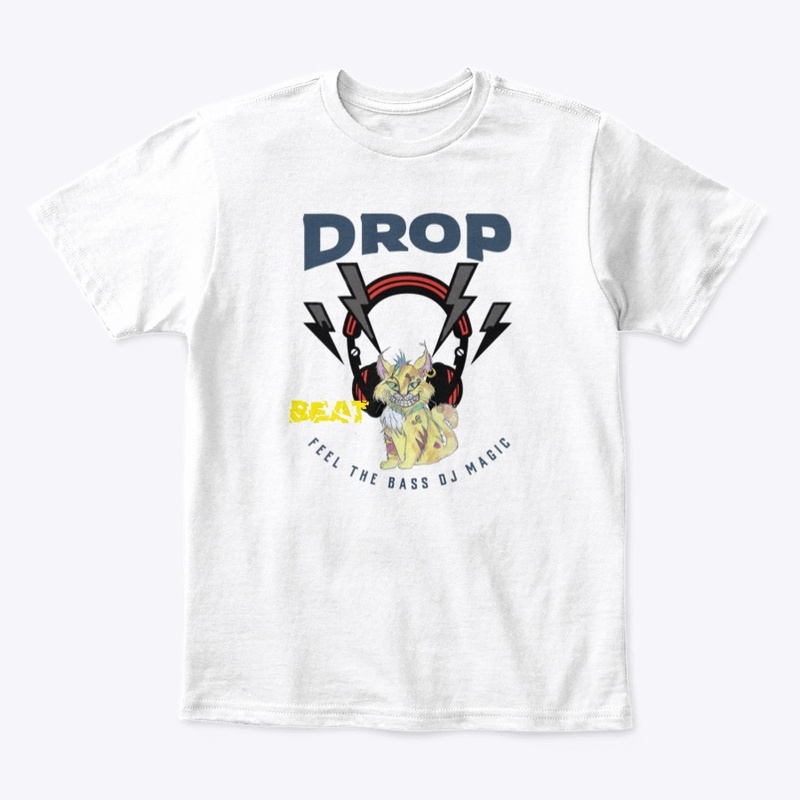 Drop the beat yellow cat