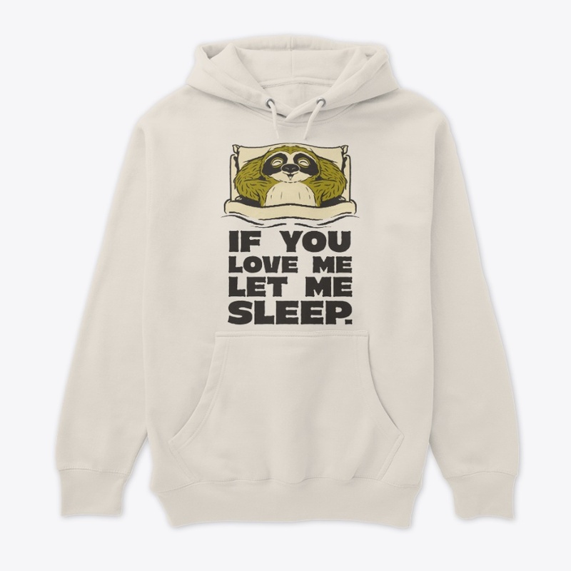 Sleepy Sloth Funny Saying
