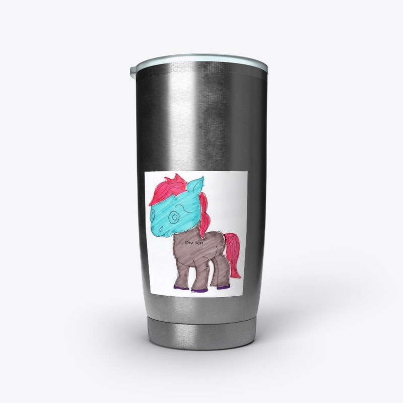 Div Jen Stainless Tumbler - 20 oz