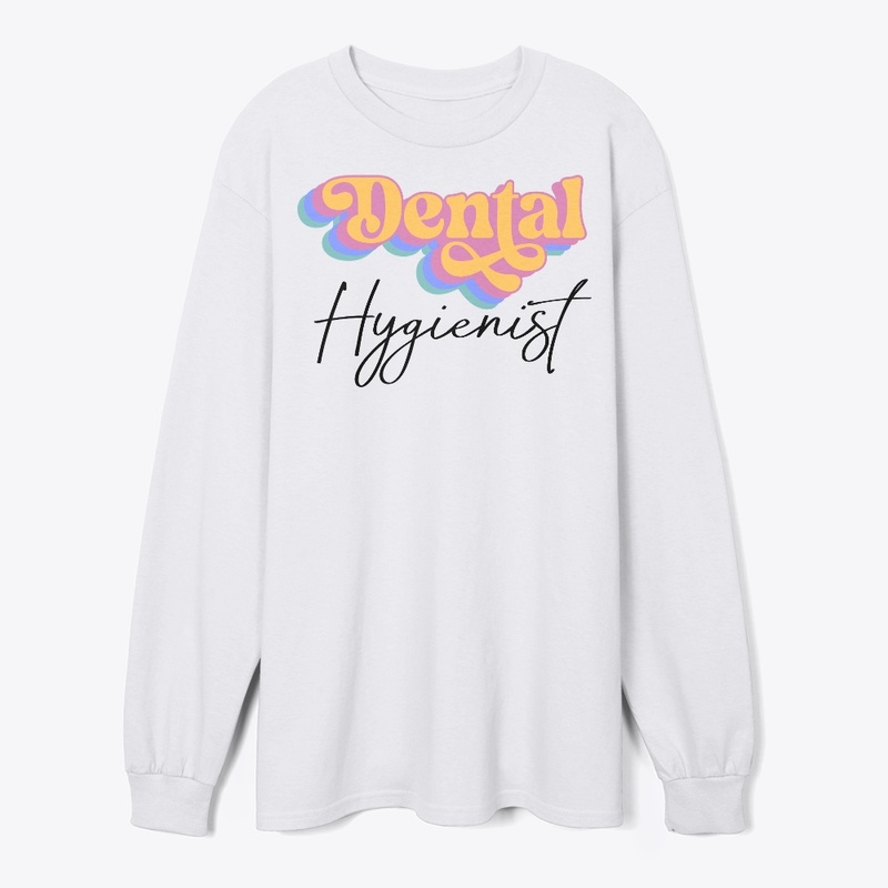 Dental Hygienist Retro Design T-Shirt