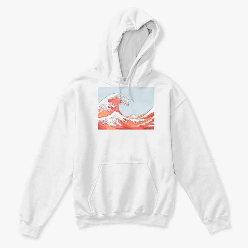 Warm-Colored Great Wave off Kanagawa 