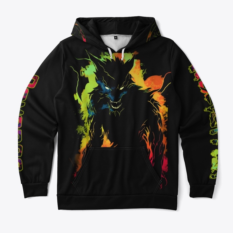 Nocturnal Revenge Werewolf Silhouette 