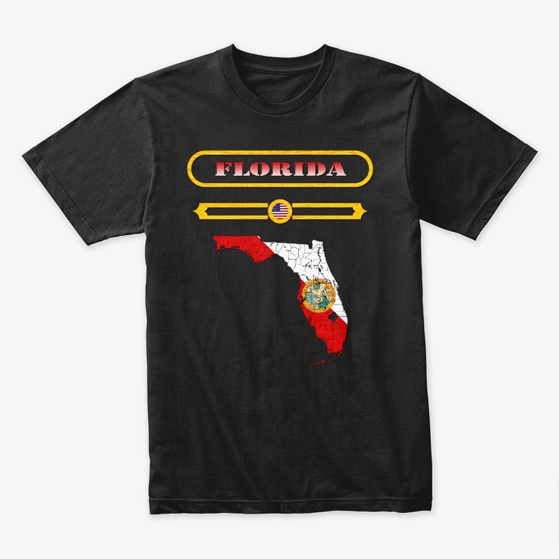 FLORIDA MAP, FLORIDA, USA. SAMER BRASIL