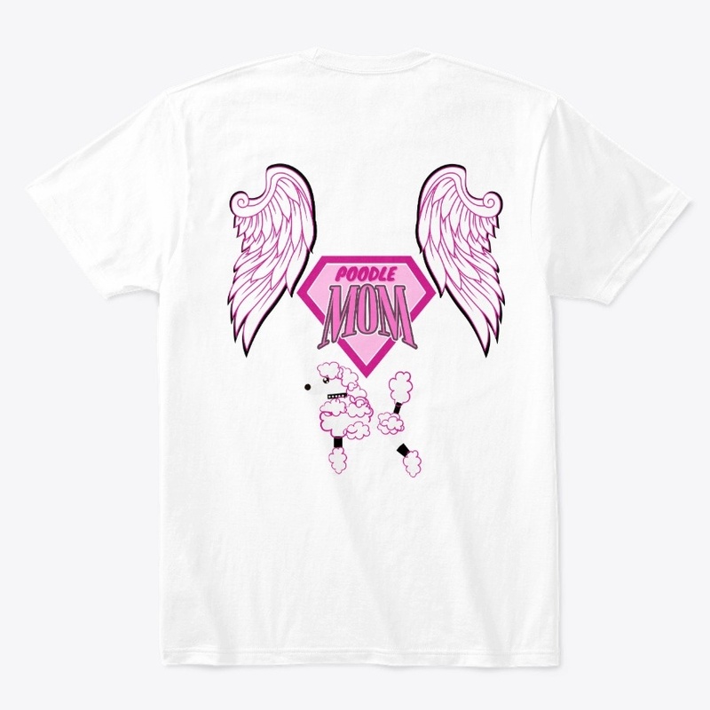 Poodle Mom Angel Cage 