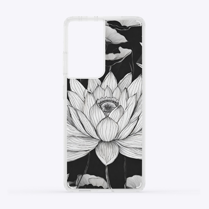 Inked Serenity: Lotus Flower