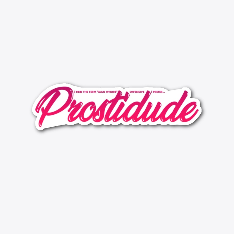 Prostidude sticker