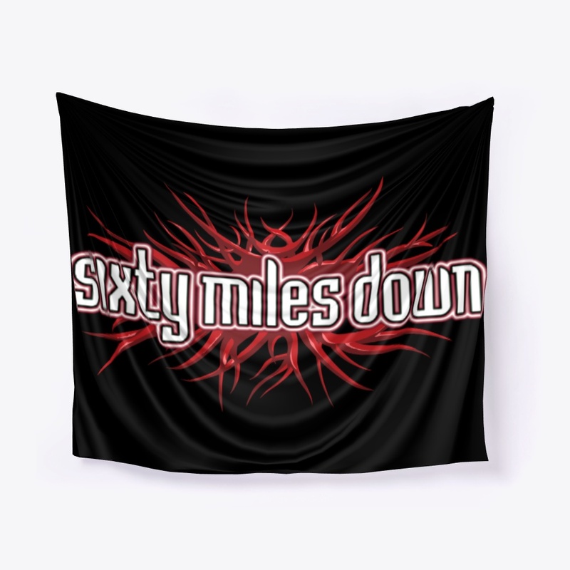 Sixty Miles Down- Red Roots Logo Goodies