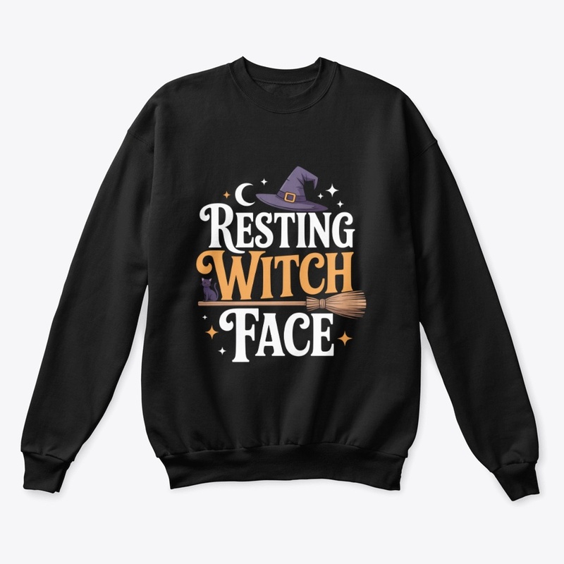 Resting Witch Face - stylish and spooky