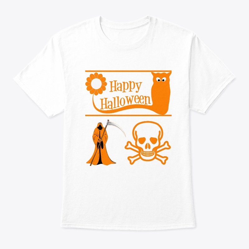 Happy Halloween - diable et crâne
