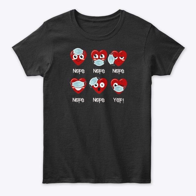 Valentines Day 2021 Funny Heart Wearing 