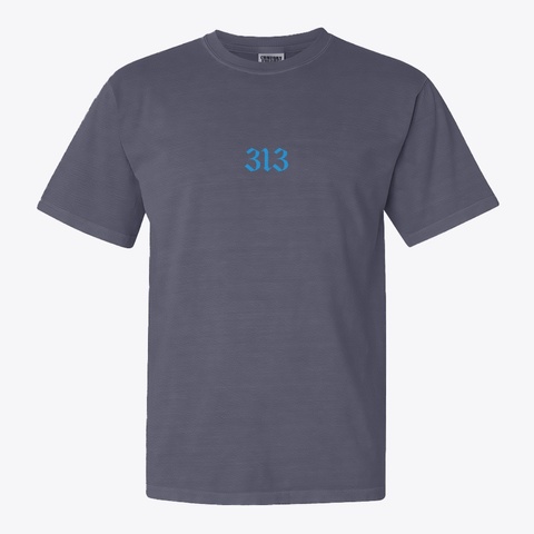 Clever Fox 313 D Ol2 Classic Tee Navy T-Shirt Front