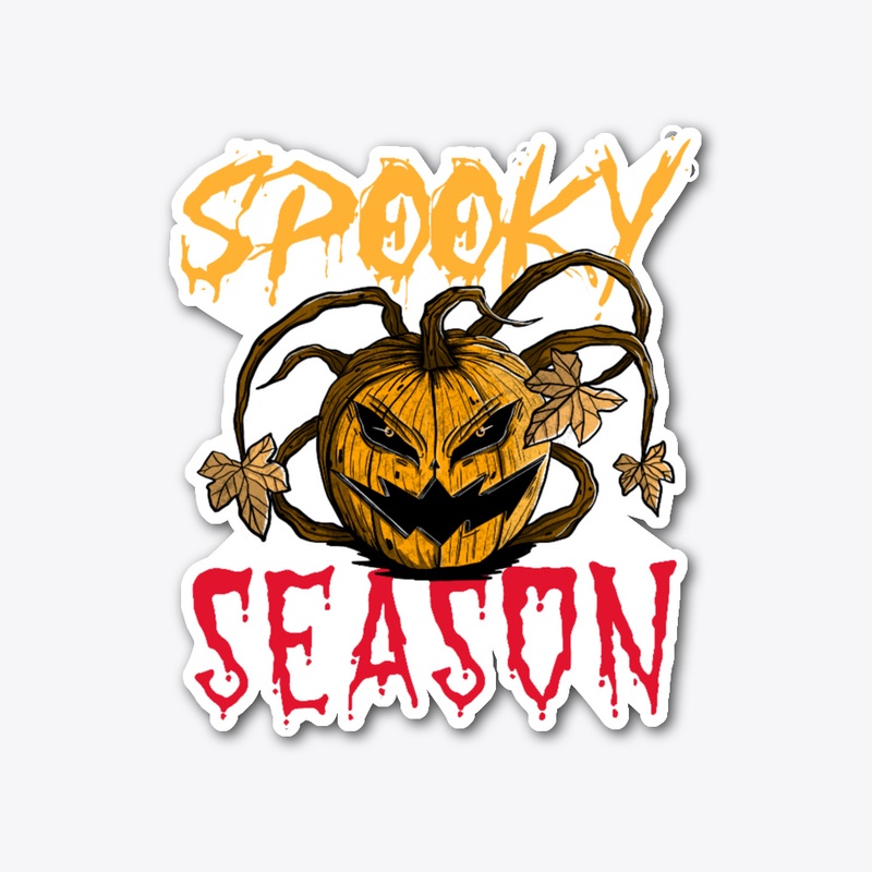 Spooky Season Halloween Pumpkin