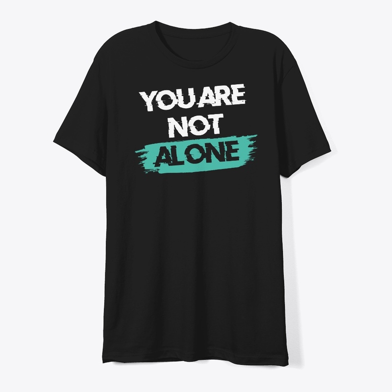 Design You Are Not Alone Edisi Black