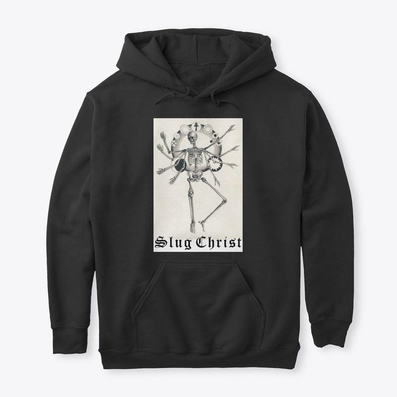 Slug Christ "Shaeol" Hooded Sweatshirt.