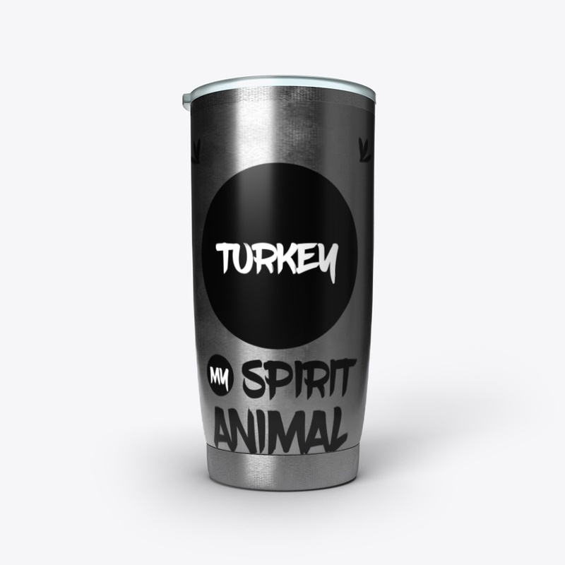 Turkey my spirit animal funny thanksgivi