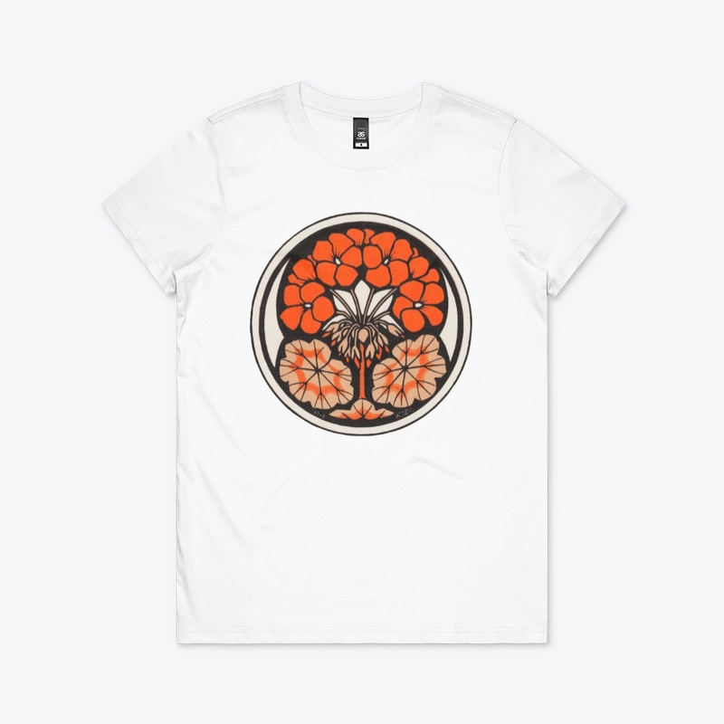 Bursting Orange Flower