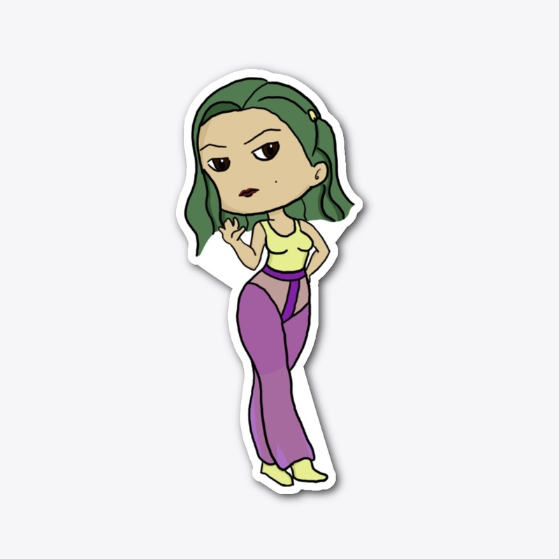 Mamamoo Hwasa Hip Chibi