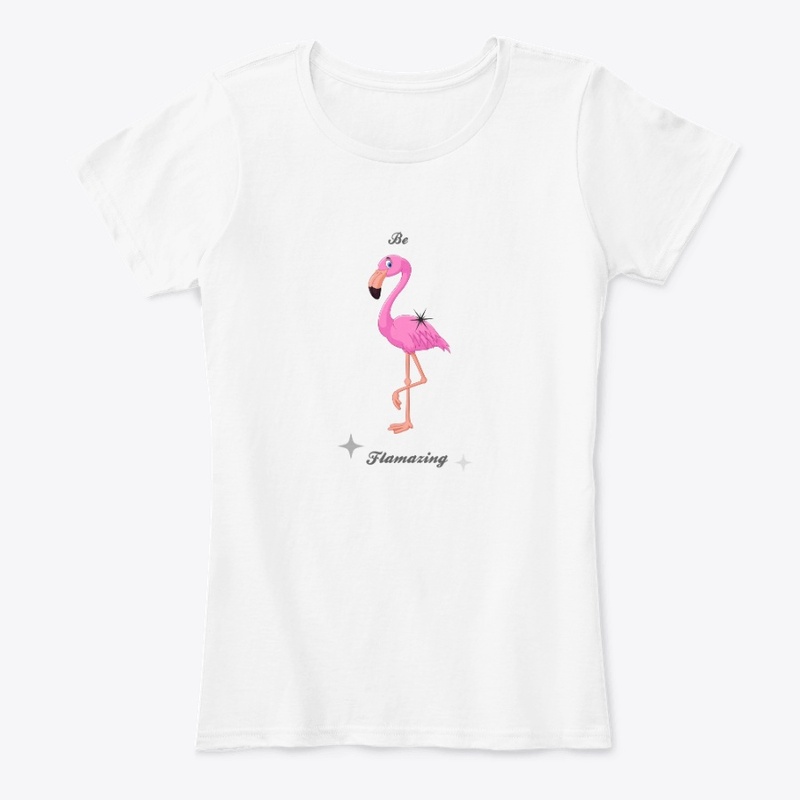 Be Flamazing ,flamingo design.