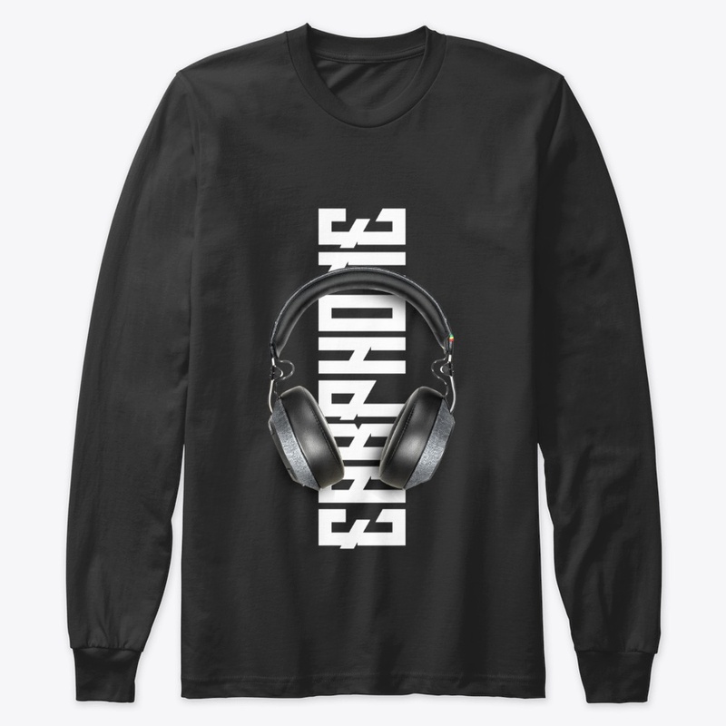 Music and Headphone T-shirt Design