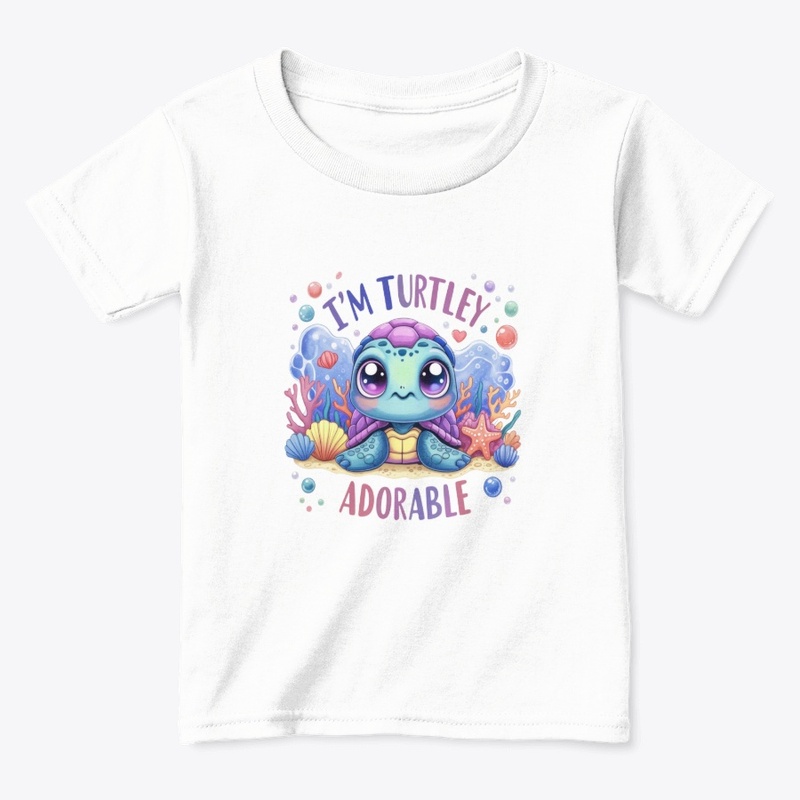 I'm Turtley Adorable Kids