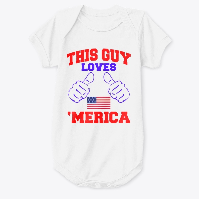 This Guy Loves 'Merica