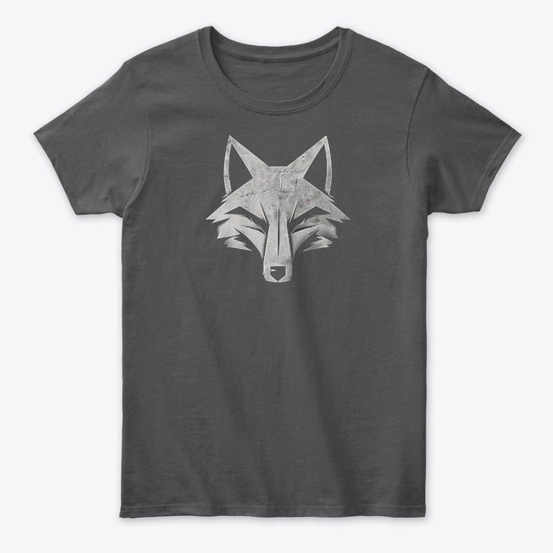 Minimalist Geometric Fox Art