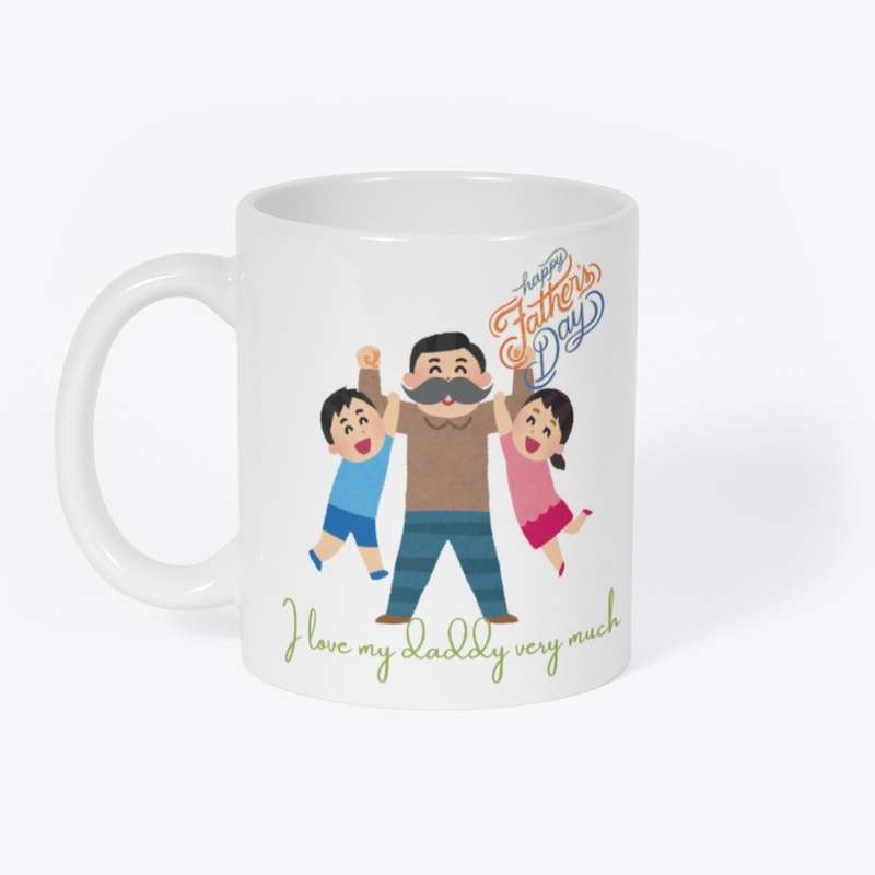 I love my daddy very much tee