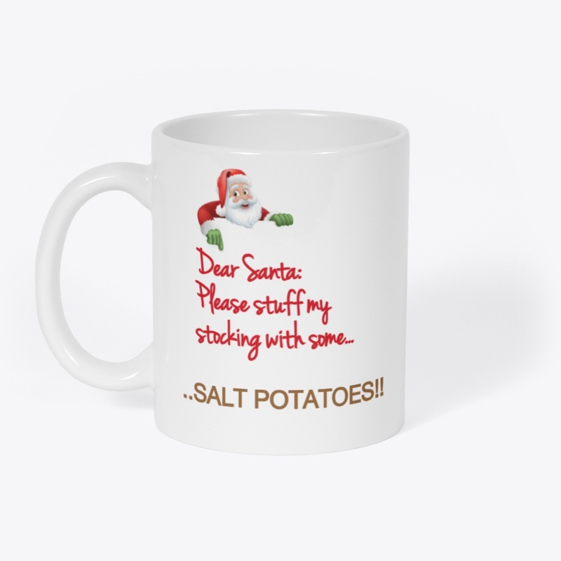 Christmas Salt Potato Mug