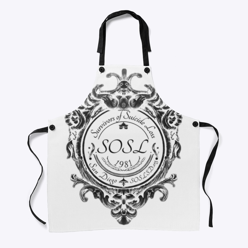 Royal SOSL style craft/cooking apron