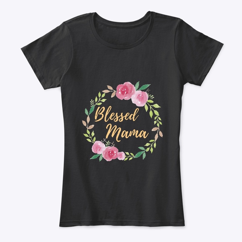 Blessed Mama Flower Tee