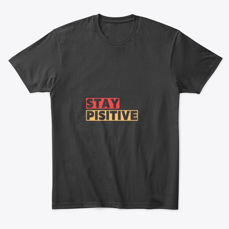 Stay positive creative design