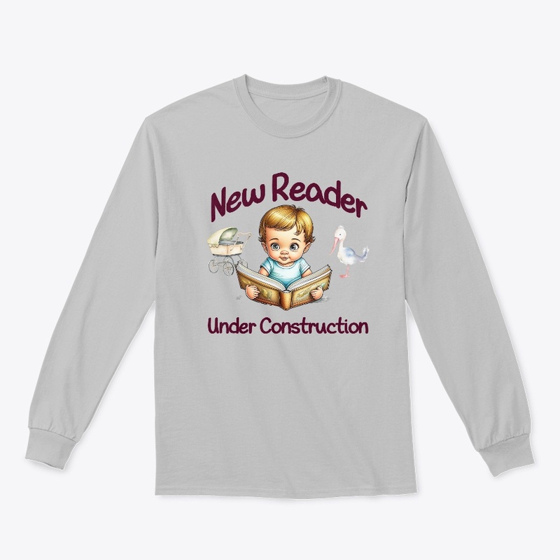 New Reader Under Construction shirt