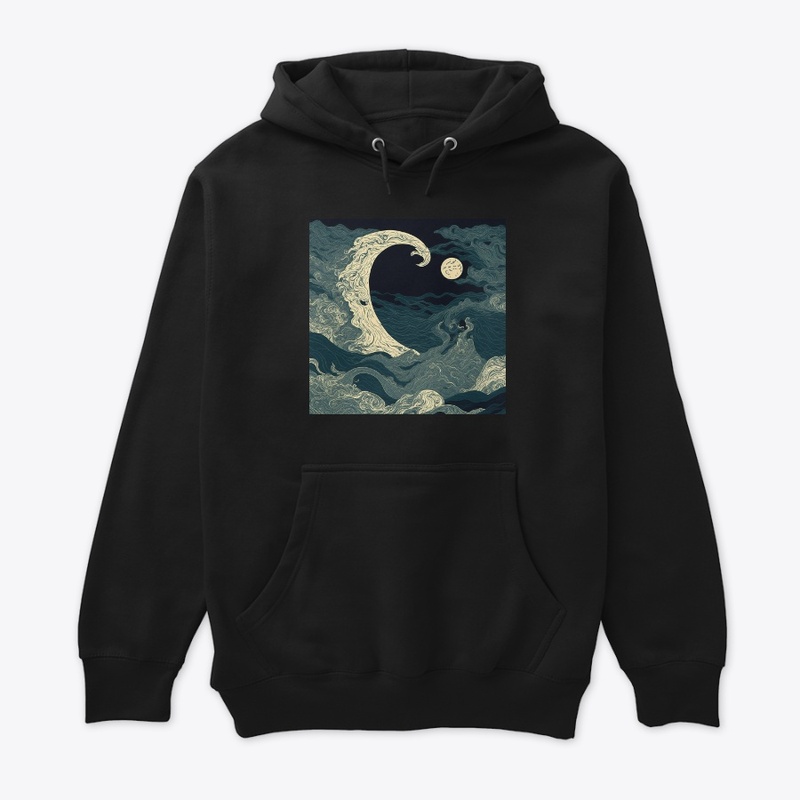Nocturnal Waves: Moonlit Serenity! 🌊🌕
