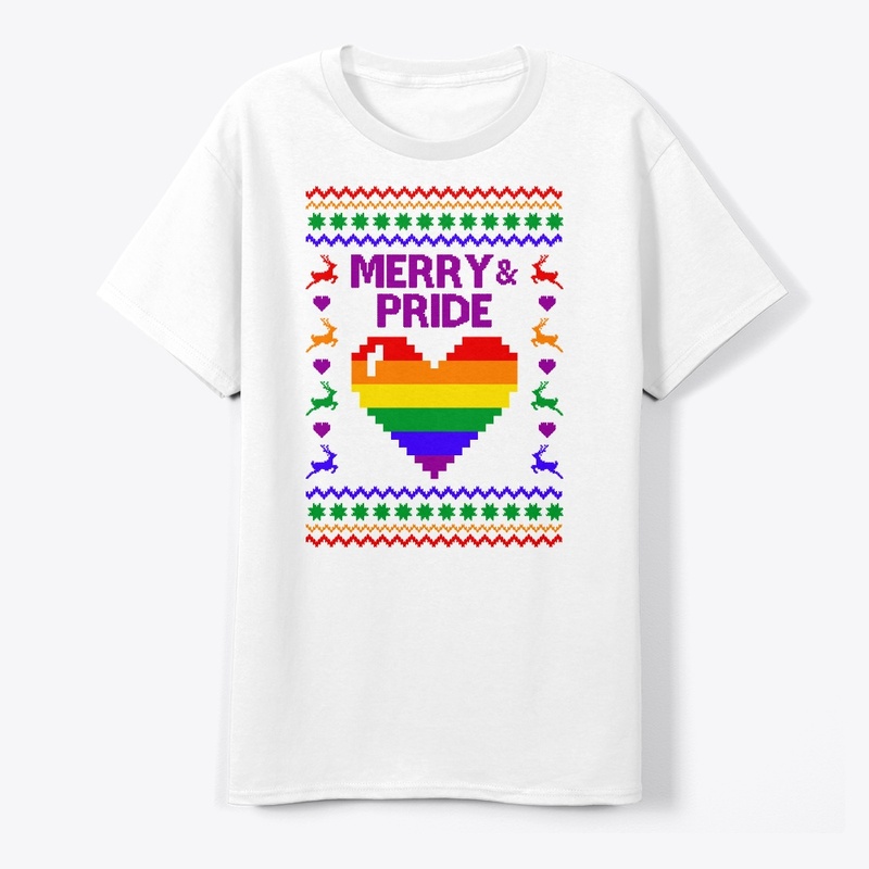 Merry And Pride LGBT Ugly Sweater