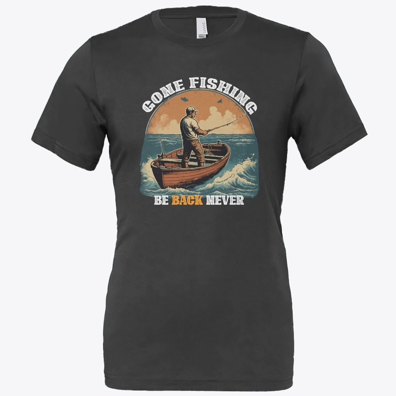 Fishing t-shirt deaign