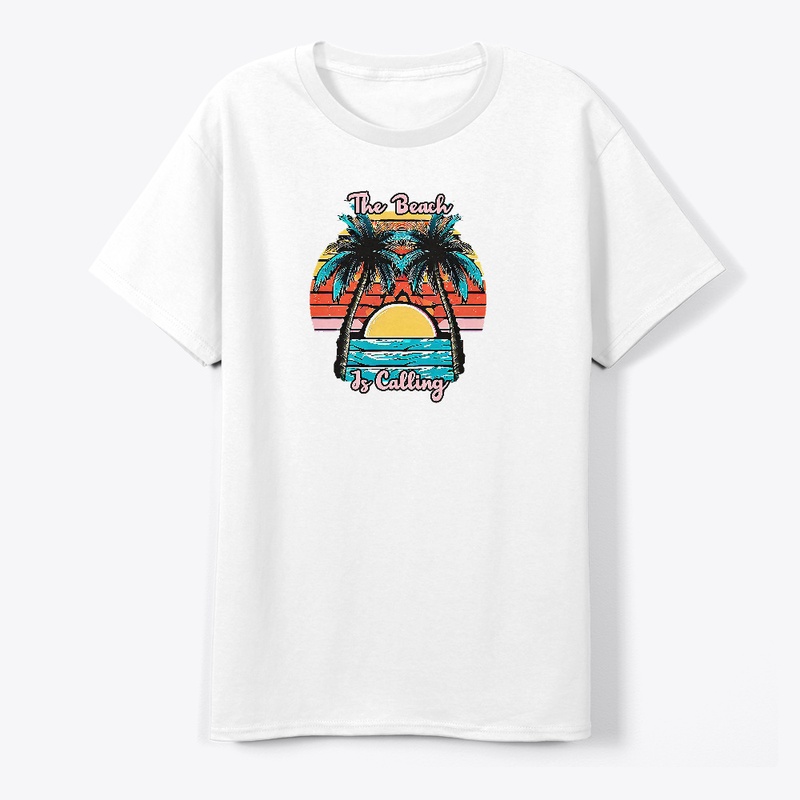 The beach is calling T-shirt