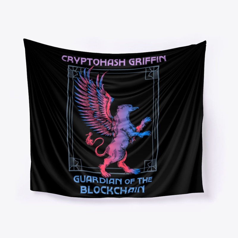 Cryptohash Griffin Heraldry (black)