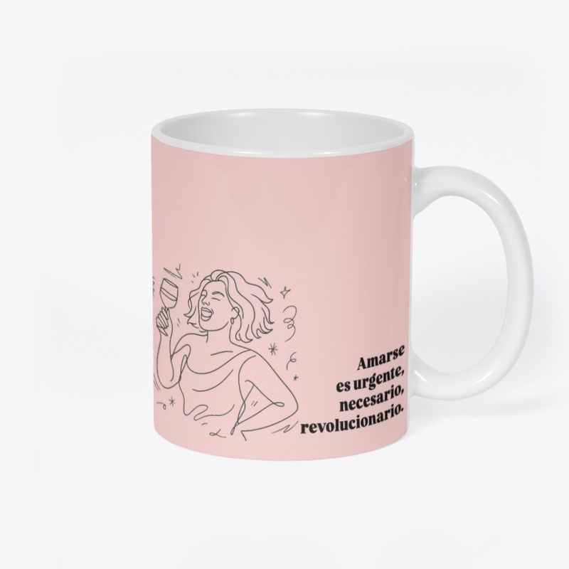 Taza 'Amarse es urgente'