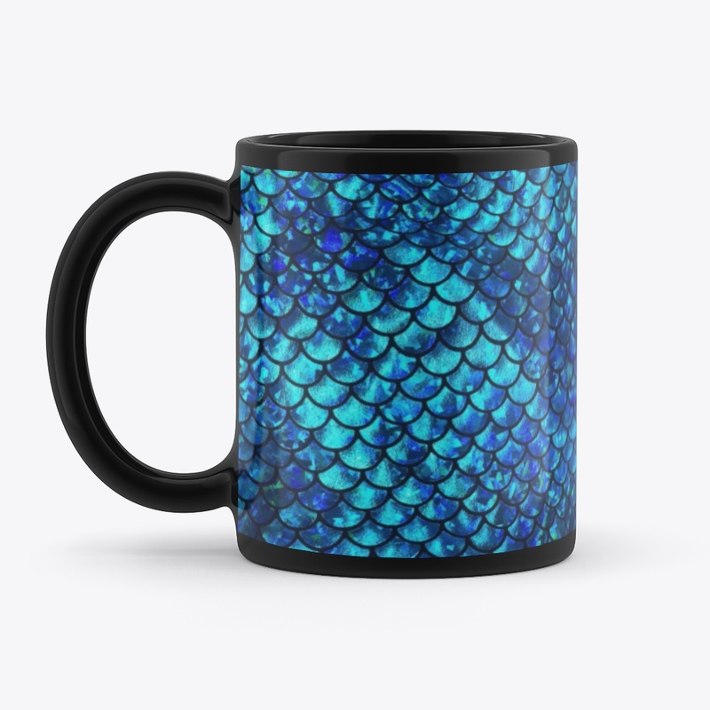 Fish Scale Mermaid Cute Design