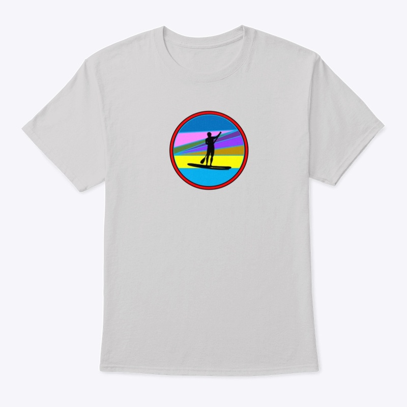 Colorful Standup Paddle Boarder [Red]