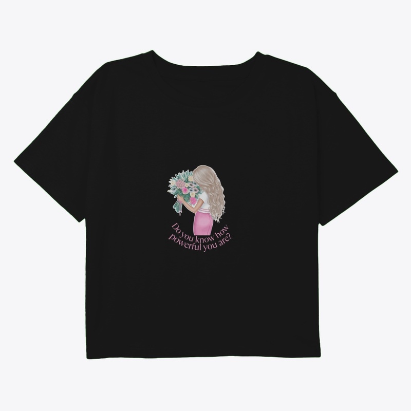 Inspirational Girl T-Shirt Design"
