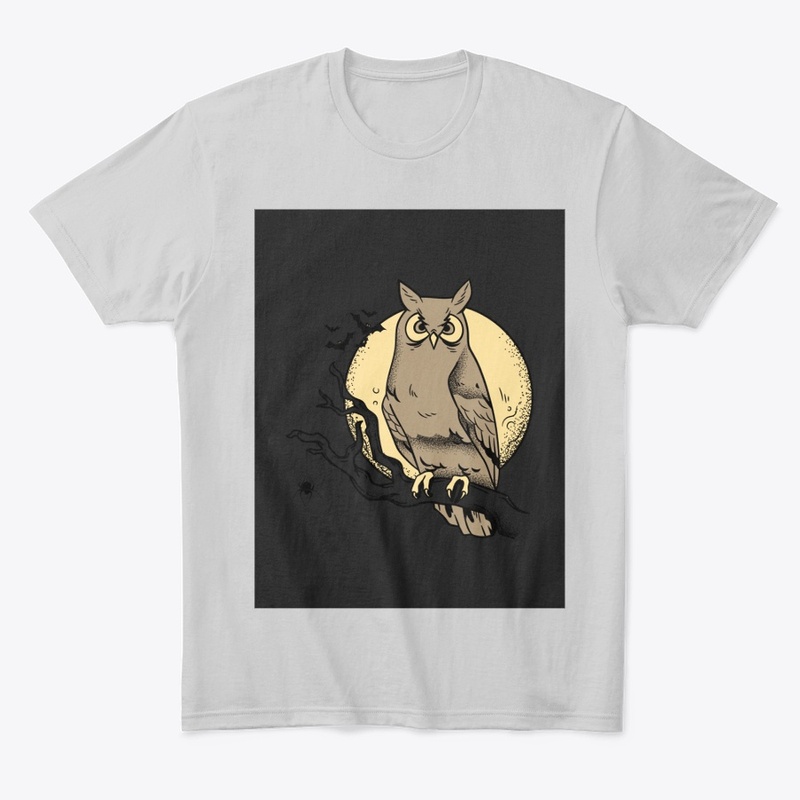 SAD OWL T-shirt design 