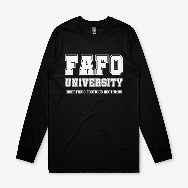 FAFO UNIVERSITY WHITE