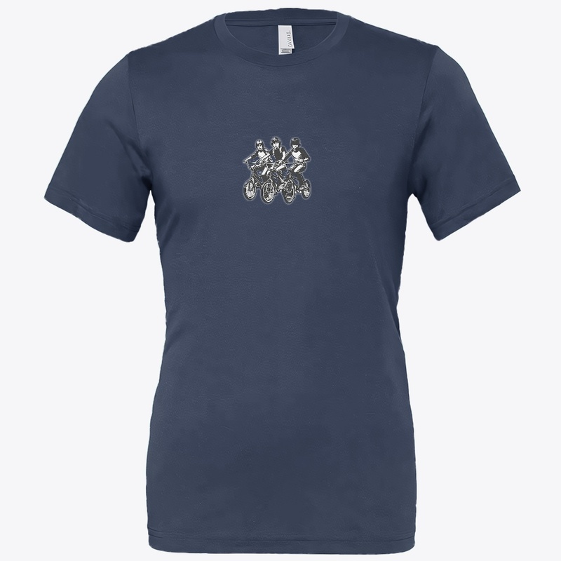 Vintage kids on bikes t shirt