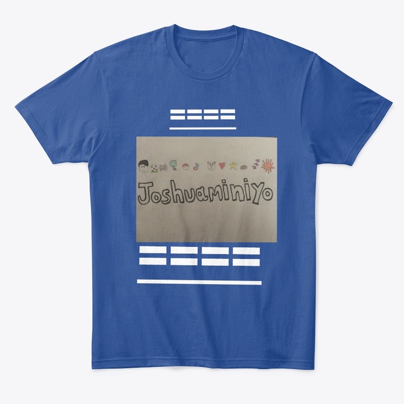 Joshuaminiyo sport/drawn logo shirt