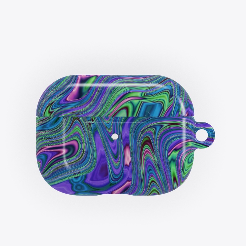 Colorful Swirly Squiggly Abstract Art