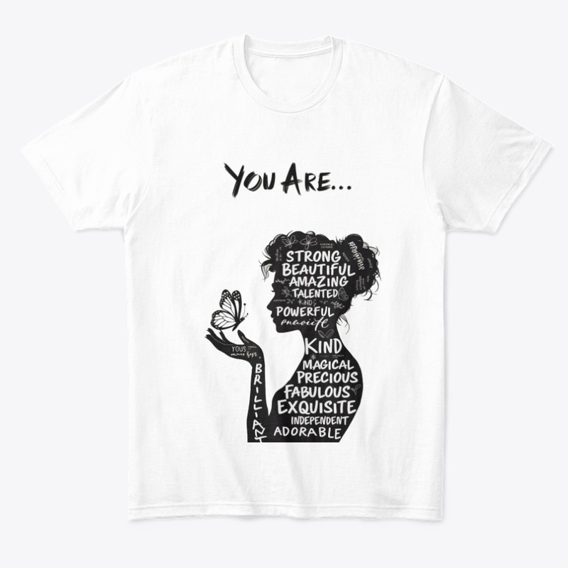 T SHIRT  WITH BEUTIFUL WORDS